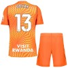 Fotbalový Komplet Atlético Madrid Oblak 13 Brankářské Dětské 2026-27 Oranžový Krátký Rukáv (+ trenýrky)