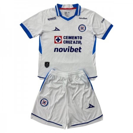 Fotbalový Komplet Cruz Azul Dětské Venkovní 2026-27 Krátký Rukáv (+ trenýrky) Fotbalový Komplet Cruz Azul Dětské Venkovní 2026-27 Krátký Rukáv (+ trenýrky)