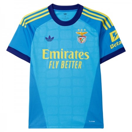 Fotbalové dres Benfica Lisabon Brankářské 2026-27 Modrá Krátký Rukáv Fotbalové dres Benfica Lisabon Brankářské 2026-27 Modrá Krátký Rukáv