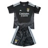 Fotbalový Komplet Benfica Lisabon Brankářské Dětské 2026-27 Černá Krátký Rukáv (+ trenýrky) Fotbalový Komplet Benfica Lisabon Brankářské Dětské 2026-27 Černá Krátký Rukáv (+ trenýrky)