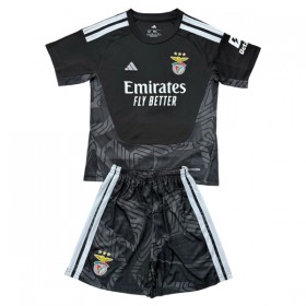 Fotbalový Komplet Benfica Lisabon Brankářské Dětské 2026-27 Černá Krátký Rukáv (+ trenýrky)