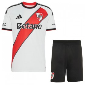 Fotbalový Komplet CA River Plate Dětské Domácí 2026-27 Krátký Rukáv (+ trenýrky)