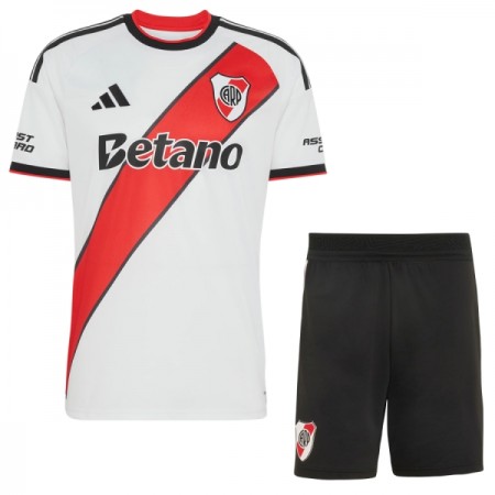 Fotbalový Komplet CA River Plate Dětské Domácí 2026-27 Krátký Rukáv (+ trenýrky) Fotbalový Komplet CA River Plate Dětské Domácí 2026-27 Krátký Rukáv (+ trenýrky)