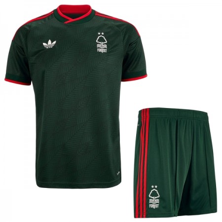 Fotbalový Komplet Nottingham Forest Dětské Venkovní 2026-27 Krátký Rukáv (+ trenýrky)