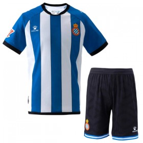 Fotbalový Komplet RCD Espanyol Dětské Domácí 2026-27 Krátký Rukáv (+ trenýrky)
