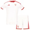 Fotbalový Komplet Sevilla FC Dětské Domácí 2026-27 Krátký Rukáv (+ trenýrky) Fotbalový Komplet Sevilla FC Dětské Domácí 2026-27 Krátký Rukáv (+ trenýrky)