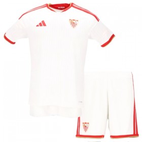Fotbalový Komplet Sevilla FC Dětské Domácí 2026-27 Krátký Rukáv (+ trenýrky)