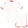 Fotbalový Komplet Sevilla FC Dětské Domácí 2026-27 Krátký Rukáv (+ trenýrky)