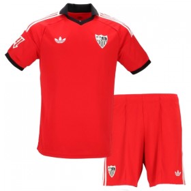 Fotbalový Komplet Sevilla FC Dětské Venkovní 2026-27 Krátký Rukáv (+ trenýrky)