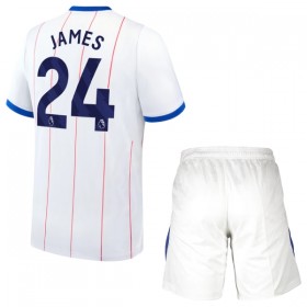 Fotbalový Komplet Chelsea James 24 Dětské Alternativní 2026-27 Krátký Rukáv (+ trenýrky)
