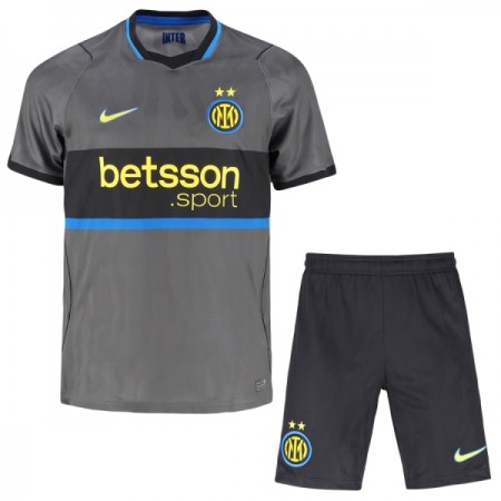 Fotbalový Komplet Inter Milán Dětské Alternativní 2026-27 Krátký Rukáv (+ trenýrky)