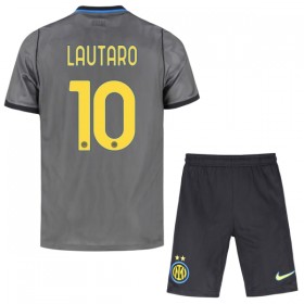 Fotbalový Komplet Inter Milán Lautaro 10 Dětské Alternativní 2026-27 Krátký Rukáv (+ trenýrky)