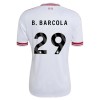 Fotbalové dres Liverpool B. Barcola 29 Venkovní 2026-27 Krátký Rukáv Fotbalové dres Liverpool B. Barcola 29 Venkovní 2026-27 Krátký Rukáv
