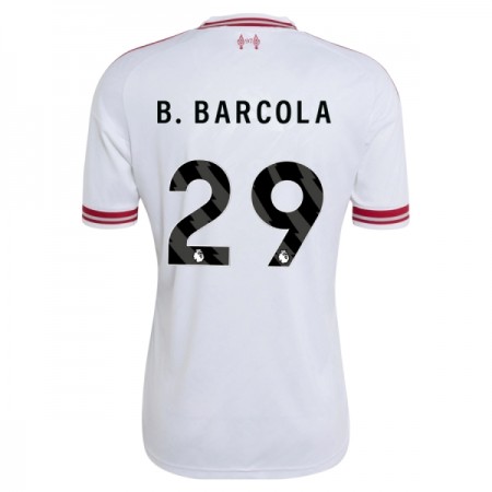Fotbalové dres Liverpool B. Barcola 29 Venkovní 2026-27 Krátký Rukáv Fotbalové dres Liverpool B. Barcola 29 Venkovní 2026-27 Krátký Rukáv