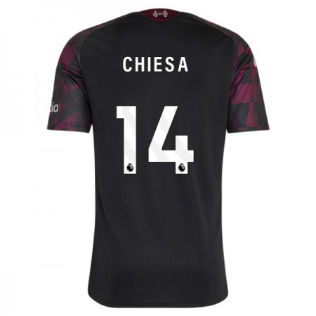 Fotbalové dres Liverpool Chiesa 14 Alternativní 2026-27 Krátký Rukáv