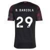 Fotbalový Komplet Liverpool B. Barcola 29 Dětské Alternativní 2026-27 Krátký Rukáv (+ trenýrky)