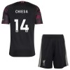 Fotbalový Komplet Liverpool Chiesa 14 Dětské Alternativní 2026-27 Krátký Rukáv (+ trenýrky)