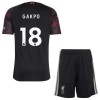 Fotbalový Komplet Liverpool Gakpo 18 Dětské Alternativní 2026-27 Krátký Rukáv (+ trenýrky) Fotbalový Komplet Liverpool Gakpo 18 Dětské Alternativní 2026-27 Krátký Rukáv (+ trenýrky)