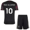 Fotbalový Komplet Liverpool Mac Allister 10 Dětské Alternativní 2026-27 Krátký Rukáv (+ trenýrky) Fotbalový Komplet Liverpool Mac Allister 10 Dětské Alternativní 2026-27 Krátký Rukáv (+ trenýrky)