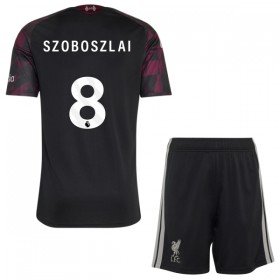 Fotbalový Komplet Liverpool Szoboszlai 8 Dětské Alternativní 2026-27 Krátký Rukáv (+ trenýrky)