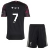 Fotbalový Komplet Liverpool Wirtz 7 Dětské Alternativní 2026-27 Krátký Rukáv (+ trenýrky) Fotbalový Komplet Liverpool Wirtz 7 Dětské Alternativní 2026-27 Krátký Rukáv (+ trenýrky)