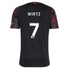 Fotbalový Komplet Liverpool Wirtz 7 Dětské Alternativní 2026-27 Krátký Rukáv (+ trenýrky)