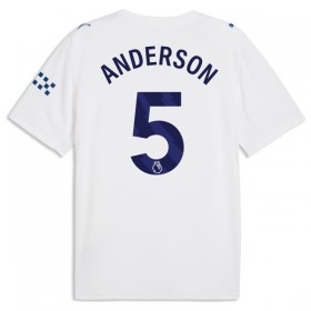 Fotbalové dres Manchester City Anderson 5 Alternativní 2026-27 Krátký Rukáv