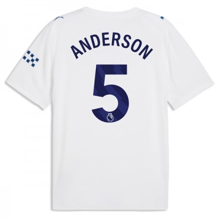 Fotbalové dres Manchester City Anderson 5 Alternativní 2026-27 Krátký Rukáv Fotbalové dres Manchester City Anderson 5 Alternativní 2026-27 Krátký Rukáv