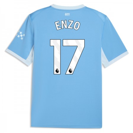 Fotbalové dres Manchester City Enzo 17 Domácí 2026-27 Krátký Rukáv