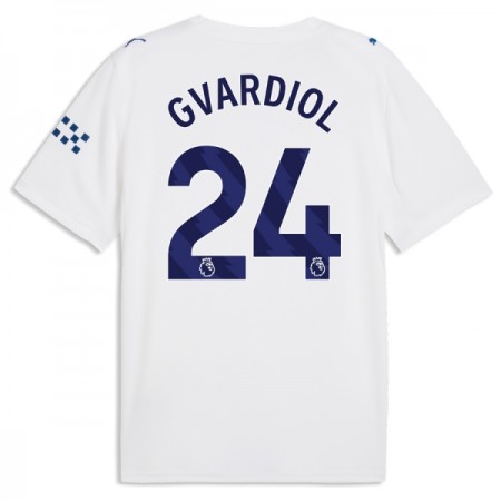 Fotbalové dres Manchester City Gvardiol 24 Alternativní 2026-27 Krátký Rukáv Fotbalové dres Manchester City Gvardiol 24 Alternativní 2026-27 Krátký Rukáv