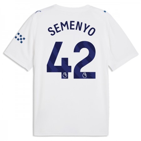 Fotbalové dres Manchester City Semenyo 42 Alternativní 2026-27 Krátký Rukáv Fotbalové dres Manchester City Semenyo 42 Alternativní 2026-27 Krátký Rukáv