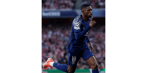 Arsenal doma prohrál s Paris Saint-Germain 0:1 a Dembélé vstřelil bleskový gól a získal tak převahu