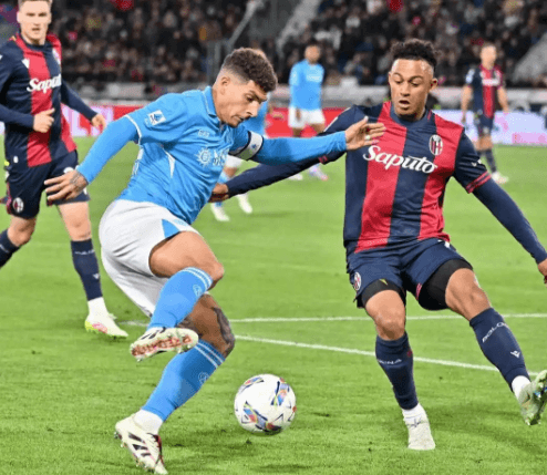 Bologna remizovala 1:1 s Neapolí, Serie A vstupuje do žhavé fáze